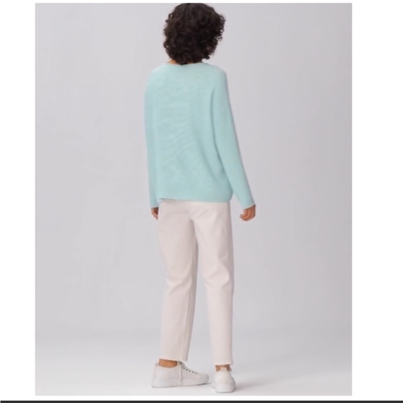 NWT EILEEN FISHER Peruvian Organic Cotton Box-Top - Picture 4 of 10